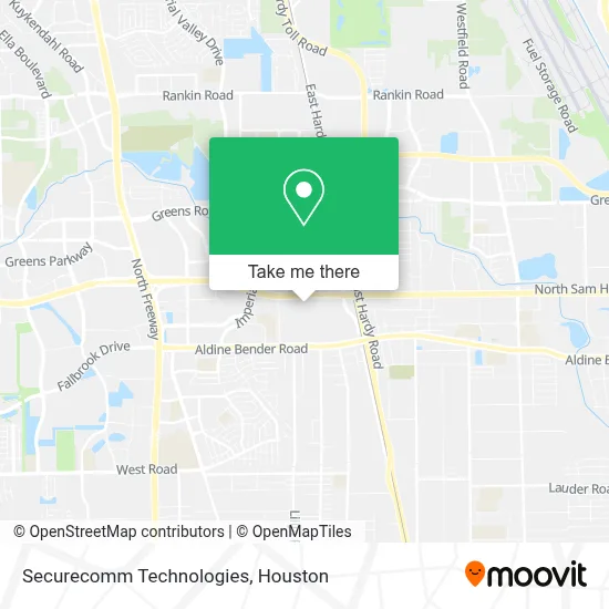 Securecomm Technologies map
