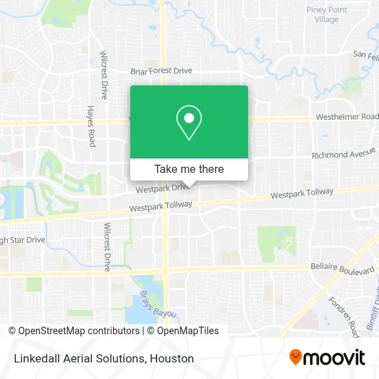 Linkedall Aerial Solutions map