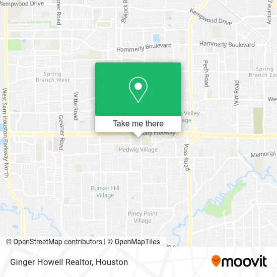 Ginger Howell Realtor map