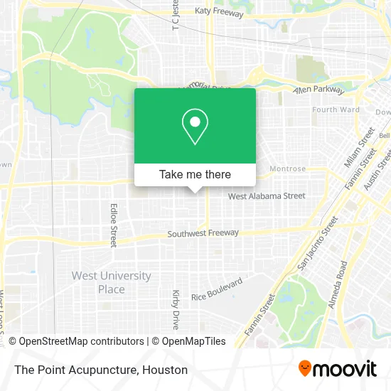 The Point Acupuncture map