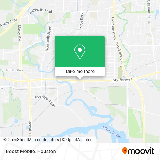 Boost Mobile map
