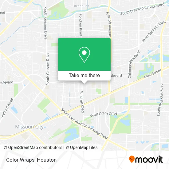 Color Wraps map