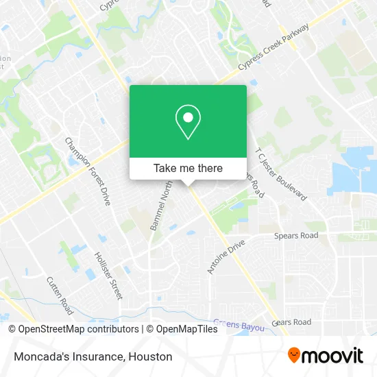 Moncada's Insurance map