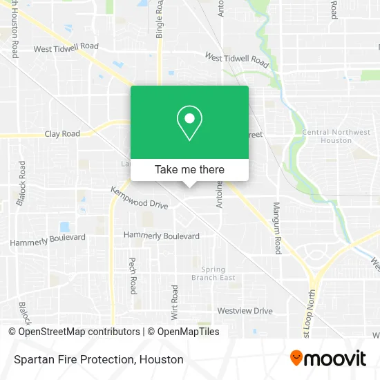 Spartan Fire Protection map