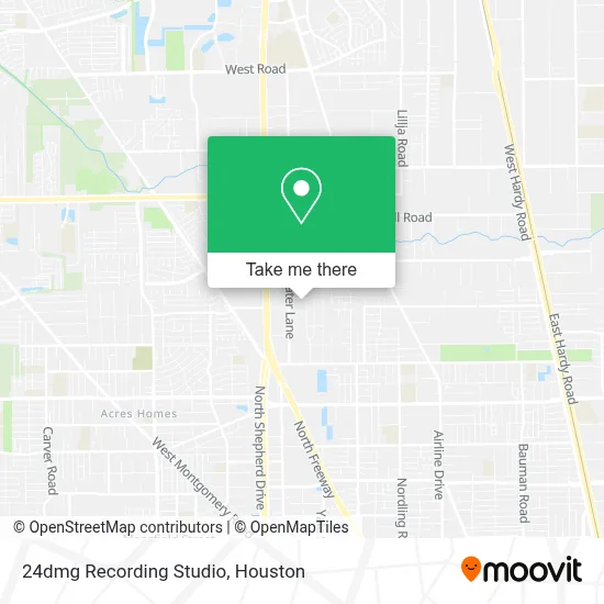 24dmg Recording Studio map