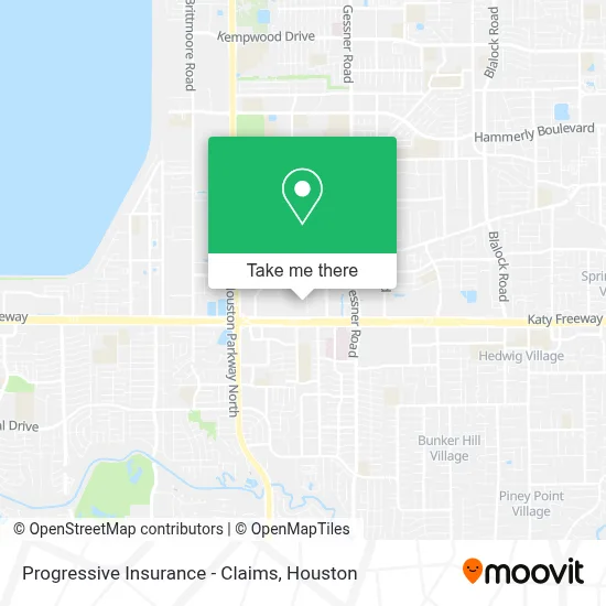 Progressive Insurance - Claims map