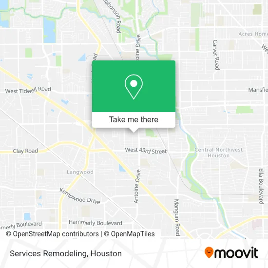 Services Remodeling map