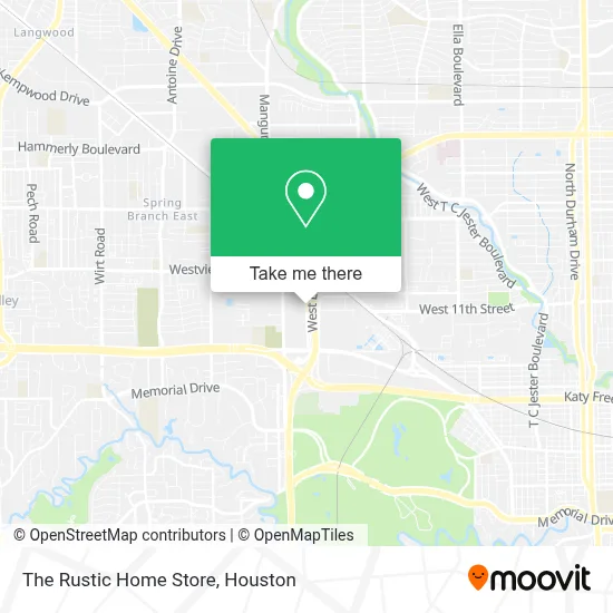 The Rustic Home Store map