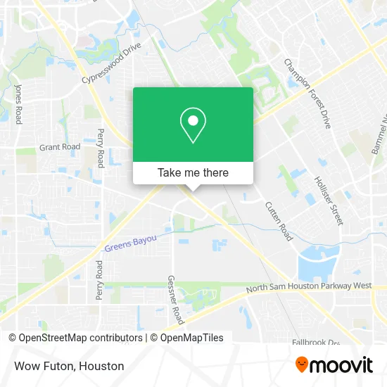Wow Futon map