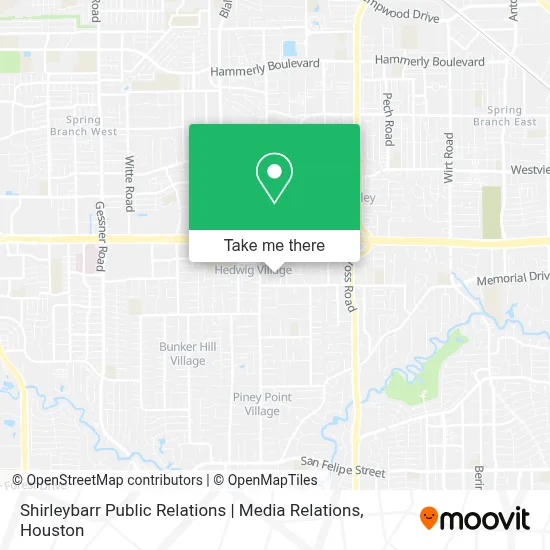 Shirleybarr Public Relations | Media Relations map