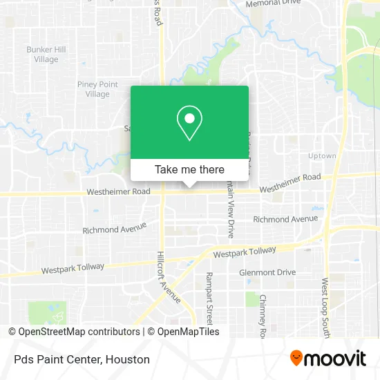 Pds Paint Center map