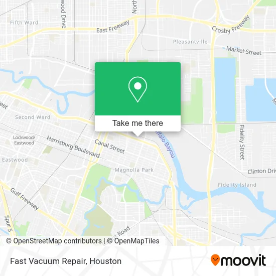 Fast Vacuum Repair map