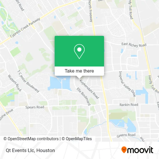 Qt Events Llc map