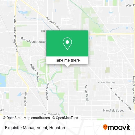 Exquisite Management map