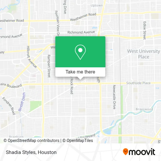 Shadia Styles map