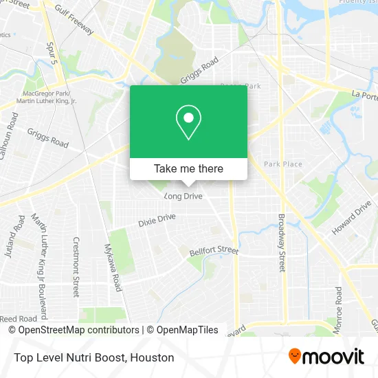 Top Level Nutri Boost map