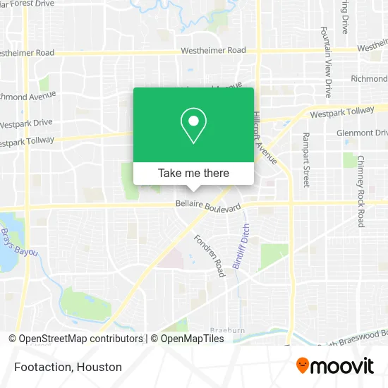 Footaction map
