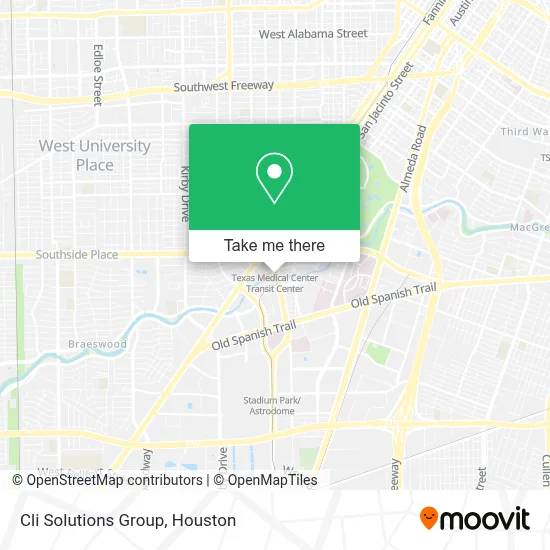 Cli Solutions Group map