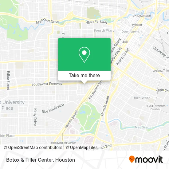 Botox & Filler Center map