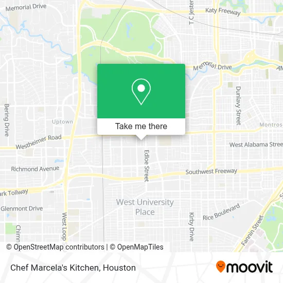 Chef Marcela's Kitchen map