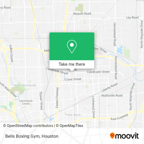 Bells Boxing Gym map