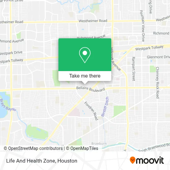 Life And Health Zone map