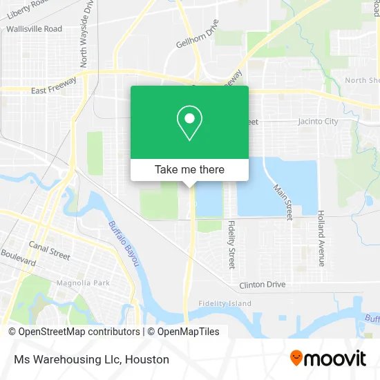 Ms Warehousing Llc map