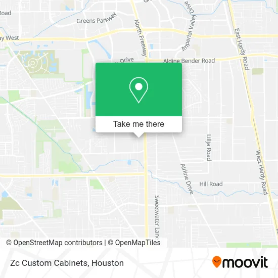 Zc Custom Cabinets map