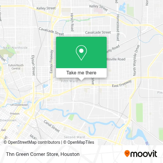 Thn Green Corner Store map