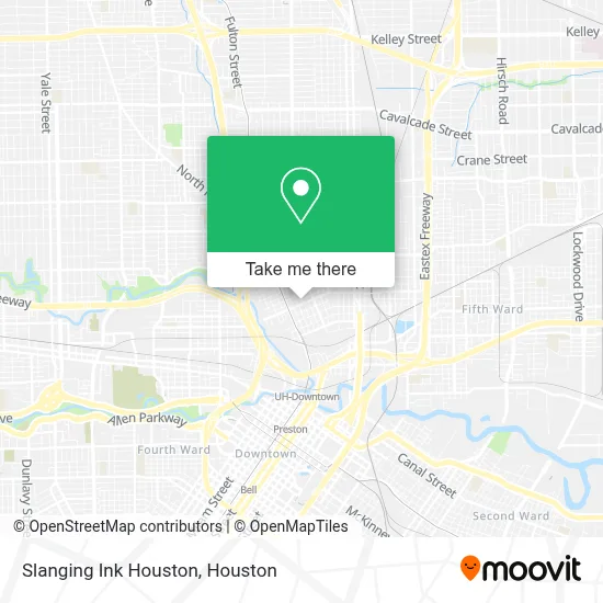 Slanging Ink Houston map