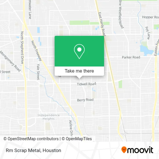 Mapa de Rm Scrap Metal