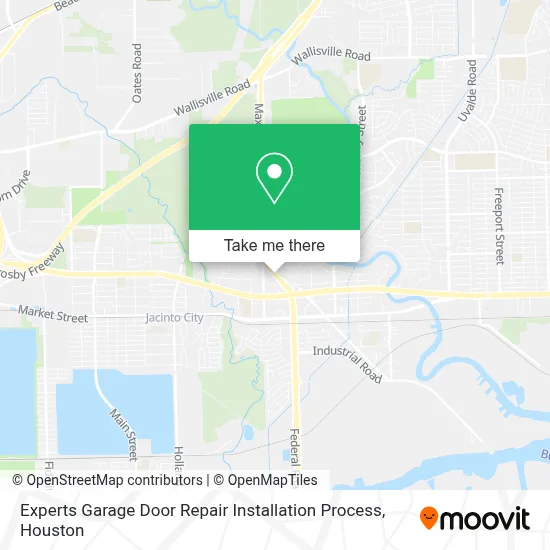 Experts Garage Door Repair Installation Process map