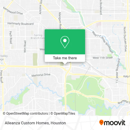 Alleanza Custom Homes map