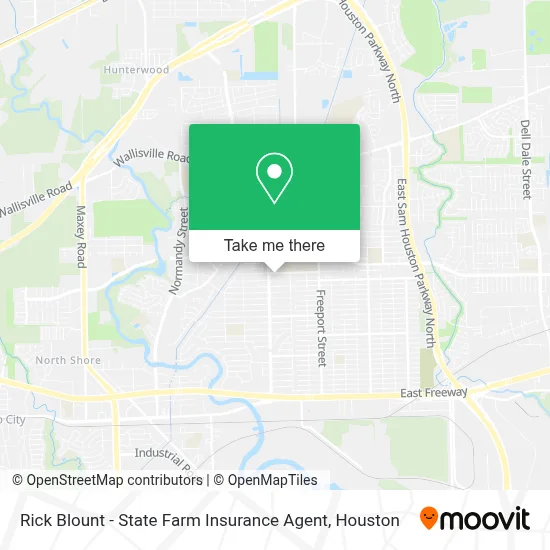 Rick Blount - State Farm Insurance Agent map