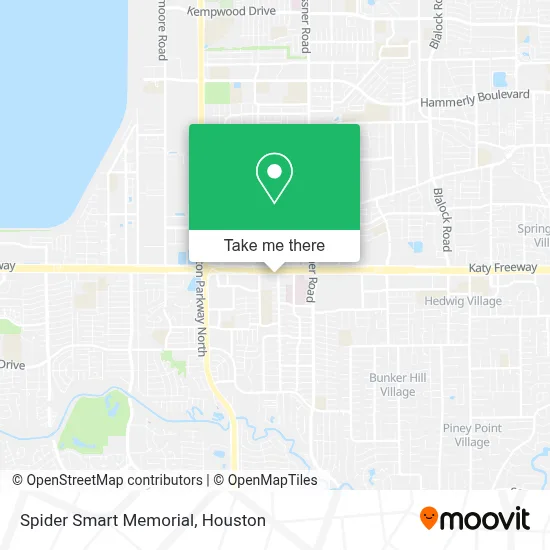 Spider Smart Memorial map
