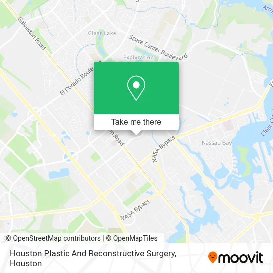 Houston Plastic And Reconstructive Surgery map
