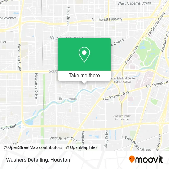 Washers Detailing map