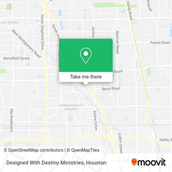 Designed With Destiny Ministries map