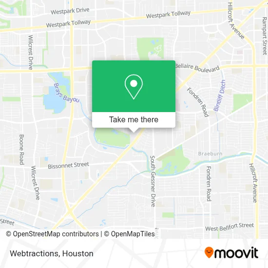 Webtractions map