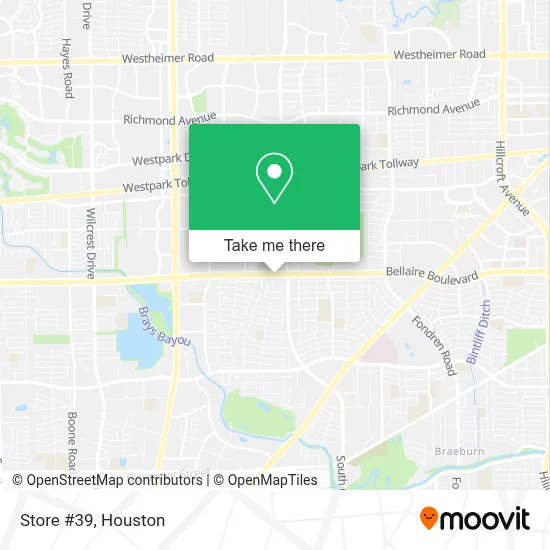 Store #39 map