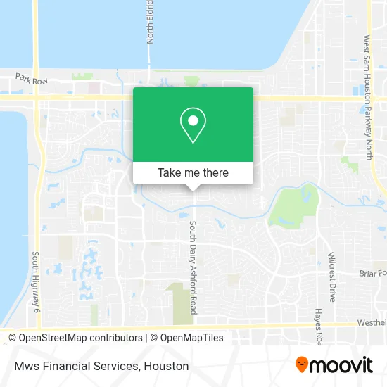 Mws Financial Services map