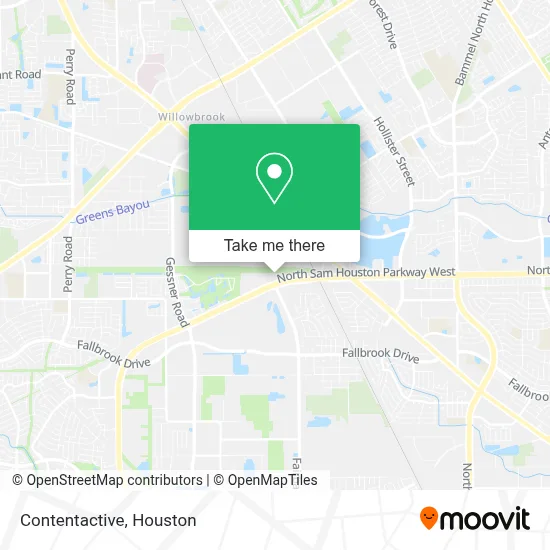 Contentactive map