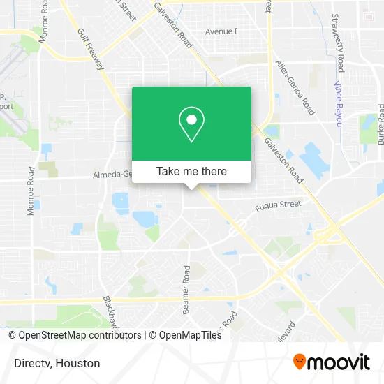 Directv map