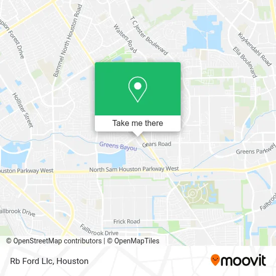 Mapa de Rb Ford Llc