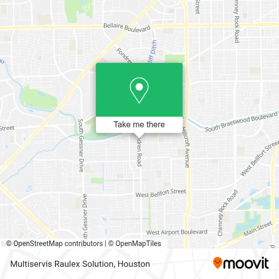 Multiservis Raulex Solution map