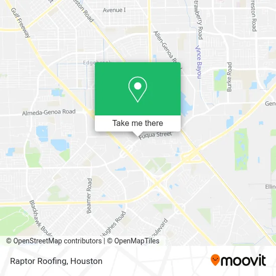 Mapa de Raptor Roofing