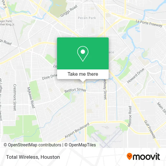 Total Wireless map