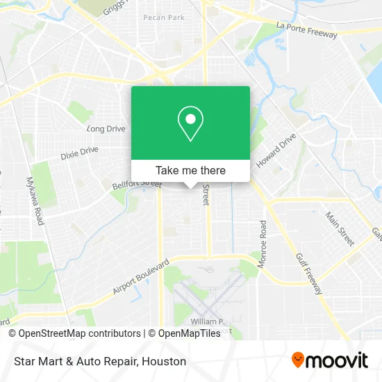 Star Mart & Auto Repair map