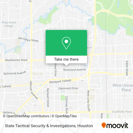 State Tactical Security & Investigations map