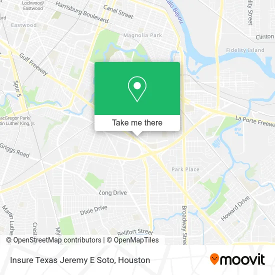Insure Texas Jeremy E Soto map